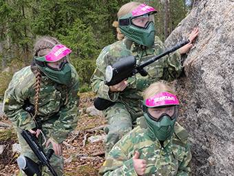 SPARTA paintball kouluryhmä