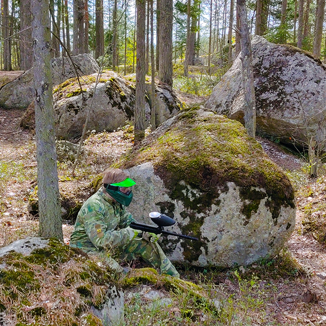 SPARTA paintball Nokia metsäkenttä