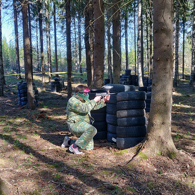 SPARTA paintball Pirkkala rengaskenttä