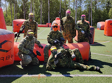 SPARTA paintball polttariryhmä